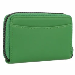 Braun Büffel Herrengeldbörsen Querformat<Capri Geldbörse RFID Schutz Leder 11 cm grün