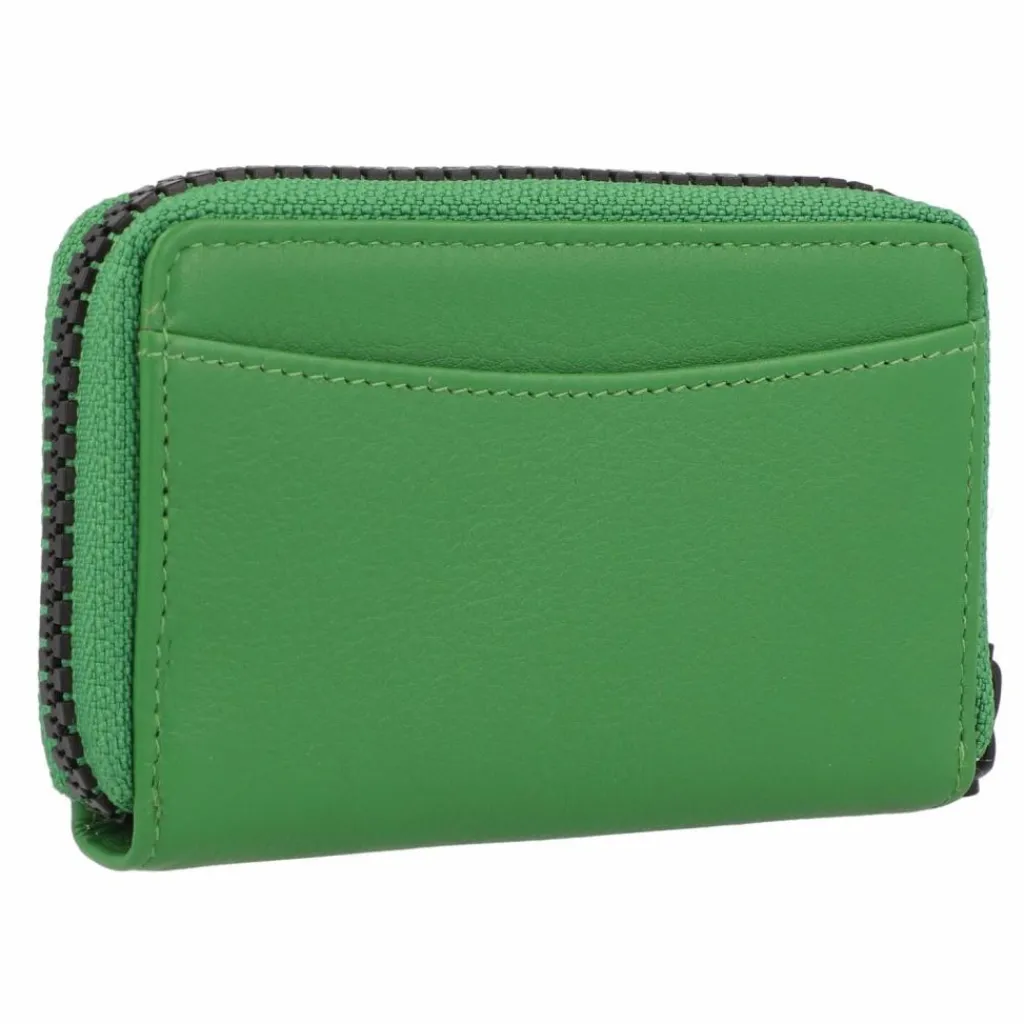 Braun Büffel Herrengeldbörsen Querformat<Capri Geldbörse RFID Schutz Leder 11 cm grün