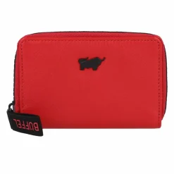 Braun Büffel Capri Geldbörse RFID Schutz Leder 11 cm flame red