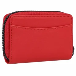 Braun Büffel Capri Geldbörse RFID Schutz Leder 11 cm flame red