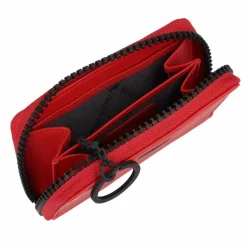 Braun Büffel Capri Geldbörse RFID Schutz Leder 11 cm flame red