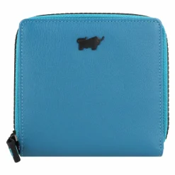 Braun Büffel Damengeldbörsen Querformat<Capri Geldbörse RFID Schutz Leder 11 cm ocean