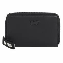 Clearance Braun Büffel Capri Geldbörse RFID Schutz Leder 11 cm schwarz
