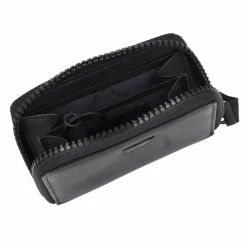 Clearance Braun Büffel Capri Geldbörse RFID Schutz Leder 11 cm schwarz
