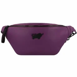 Hot Braun Büffel Capri Gürteltasche RFID Schutz Leder 35 cm viola