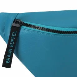 New Braun Büffel Capri Gürteltasche RFID Schutz Leder 35 cm ocean