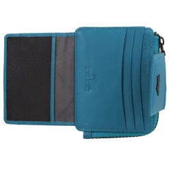 Hot Braun Büffel Capri Kreditkartenetui RFID Schutz Leder 11 cm ocean