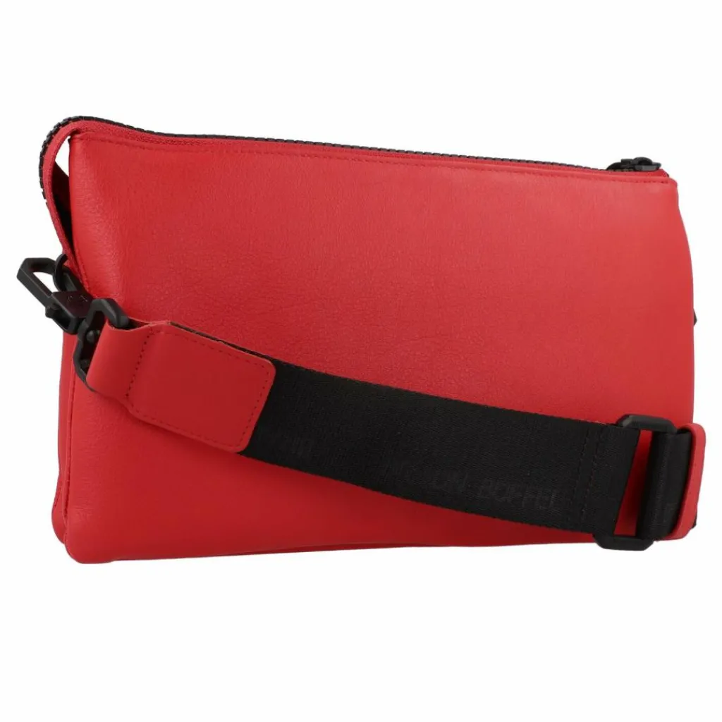 Braun Büffel Umhängetaschen<Capri Umhängetasche RFID Schutz Leder 23 cm flame red