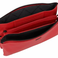 Braun Büffel Umhängetaschen<Capri Umhängetasche RFID Schutz Leder 23 cm flame red