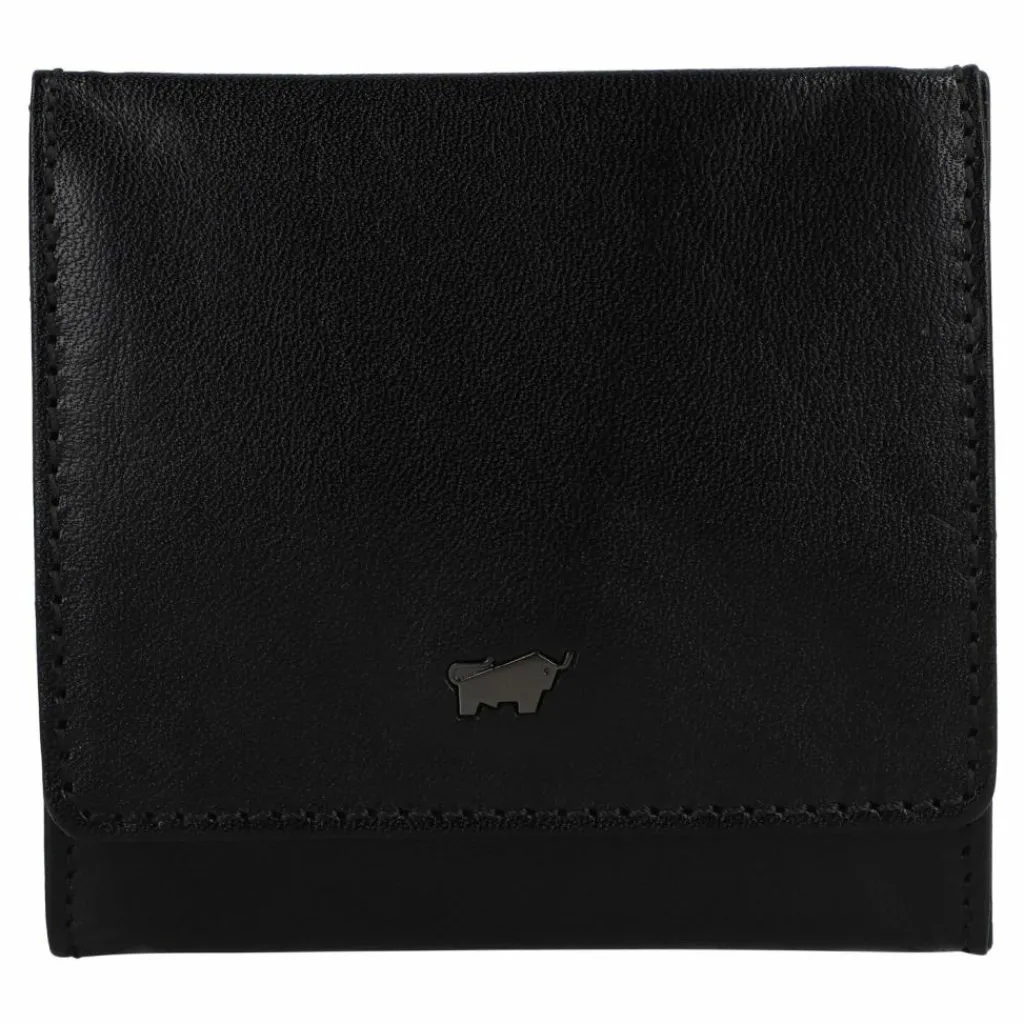 Discount Braun Büffel Country Geldbörse Leder 10 cm schwarz