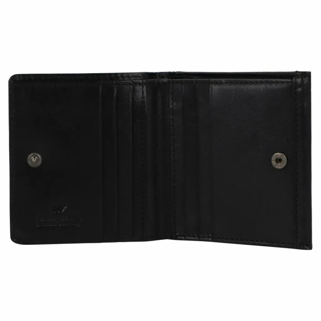 Discount Braun Büffel Country Geldbörse Leder 10 cm schwarz