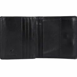 Braun Büffel Herrengeldbörsen Hochformat<Country Geldbörse RFID Leder 9,5 cm schwarz