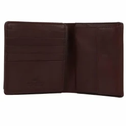 Herren Braun Büffel Country Geldbörse RFID Leder 10 cm