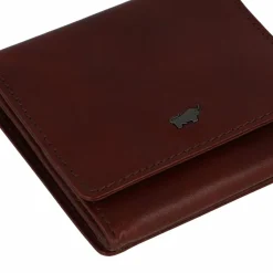 Damen Braun Büffel Country Geldbörse Leder 10 cm