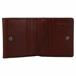 Damen Braun Büffel Country Geldbörse Leder 10 cm