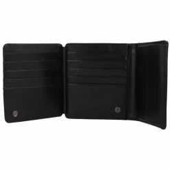 Braun Büffel Herrengeldbörsen Hochformat<Country Geldbörse RFID Leder 10 cm schwarz