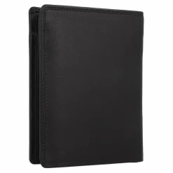 Outlet Braun Büffel Golf Geldbörse RFID Leder 10 cm schwarz