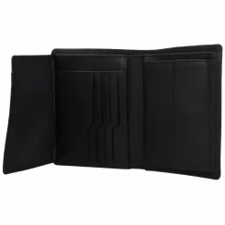 Outlet Braun Büffel Golf Geldbörse RFID Leder 10 cm schwarz