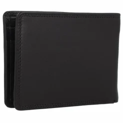 Braun Büffel Herrengeldbörsen Querformat<Golf Secure Geldbörse RFID Leder 10,5 cm schwarz