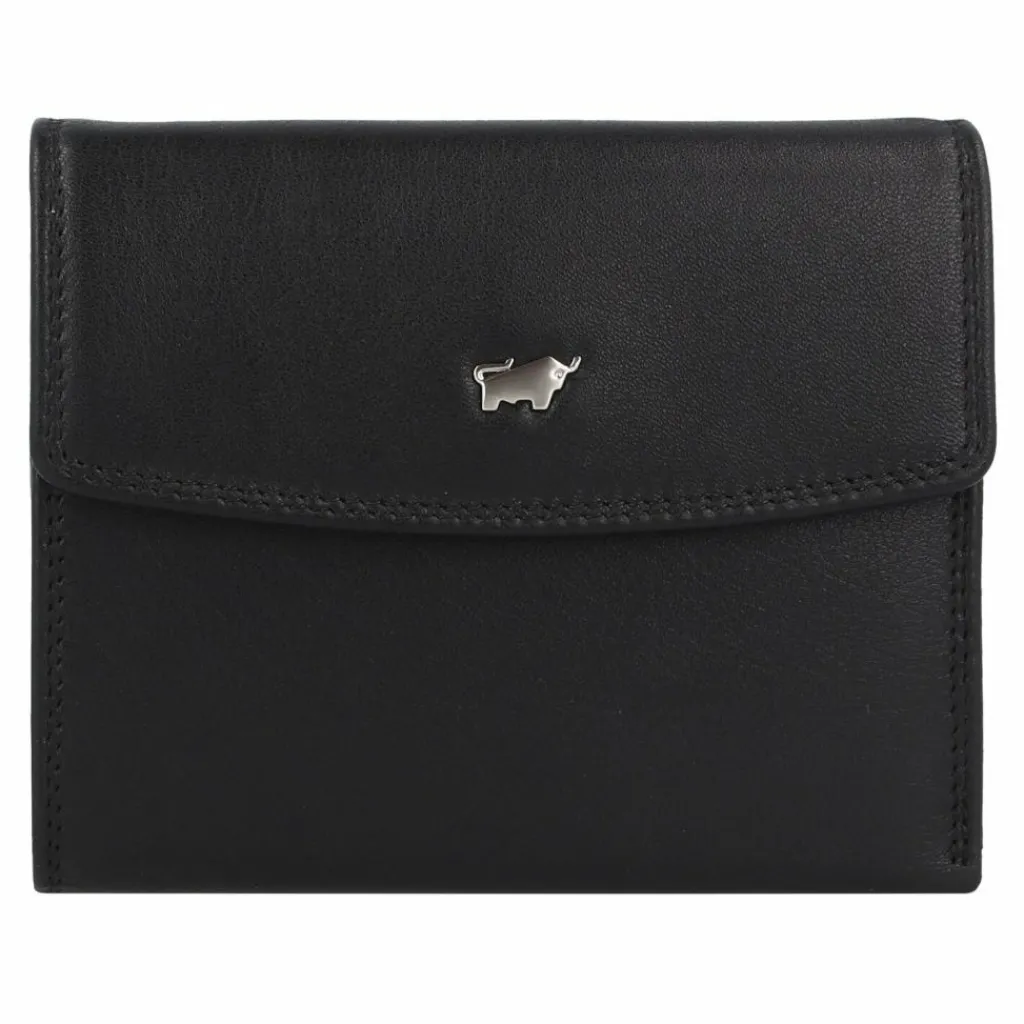 Best Braun Büffel Golf Secure Geldbörse RFID Leder 12,5 cm schwarz