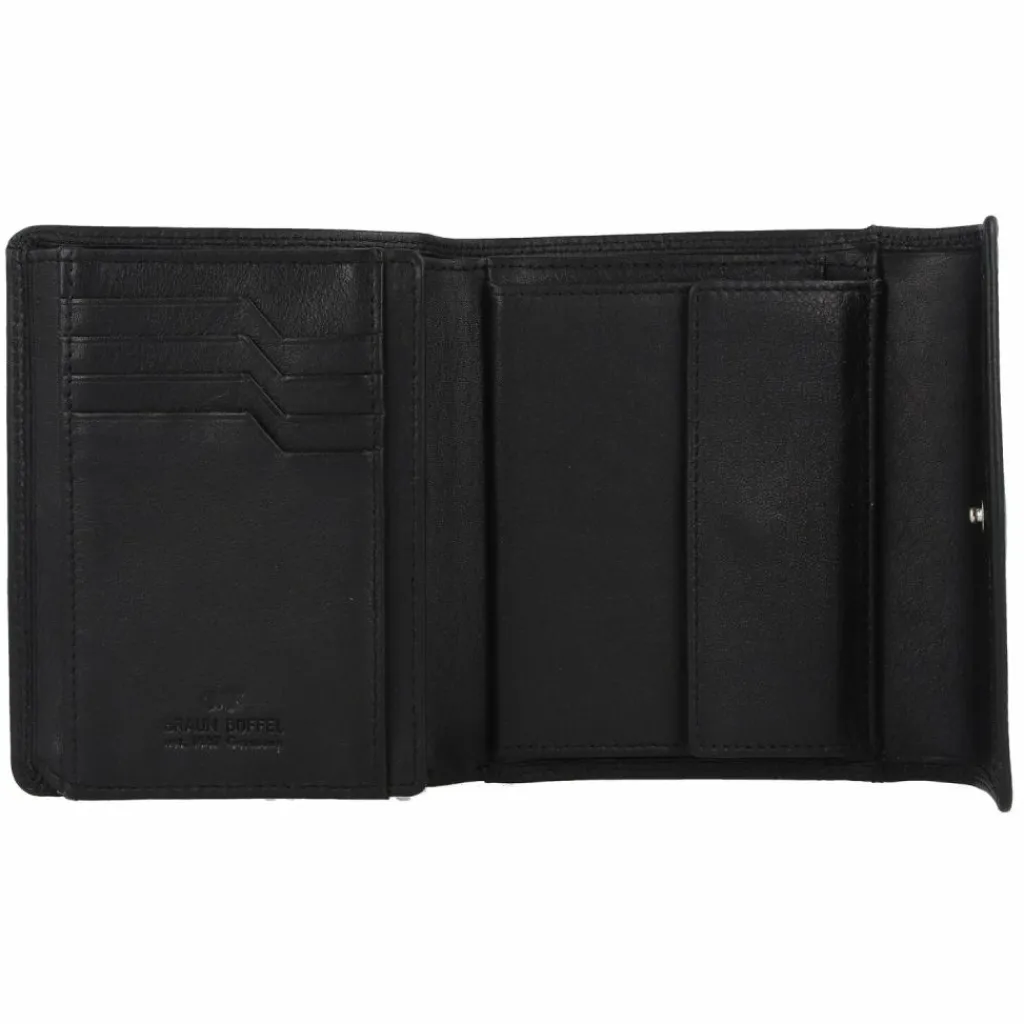 Best Braun Büffel Golf Secure Geldbörse RFID Leder 12,5 cm schwarz