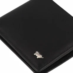 Braun Büffel Golf Secure Geldbörse RFID Leder 11 cm schwarz