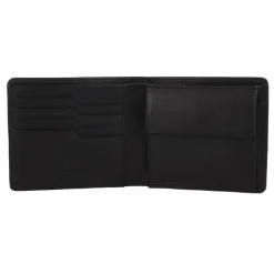 Braun Büffel Golf Secure Geldbörse RFID Leder 11 cm schwarz
