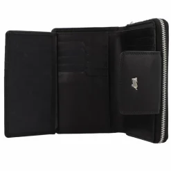 Braun Büffel Damengeldbörsen Querformat<Golf Secure Geldbörse RFID Leder 14 cm schwarz
