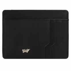 Braun Büffel Visitenkartenetuis<Golf Secure Kreditkartenetui RFID Leder 11 cm schwarz