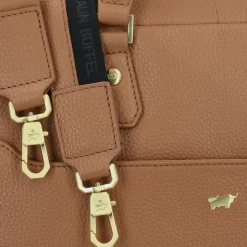 Clearance Braun Büffel Hanna Aktentasche Leder 41 cm Laptopfach cognac