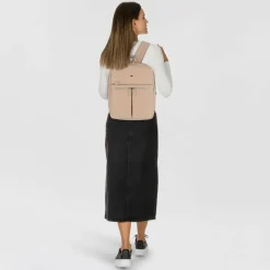 Clearance Braun Büffel Hanna Business-Rucksack M Leder 40 cm Laptopfach creme