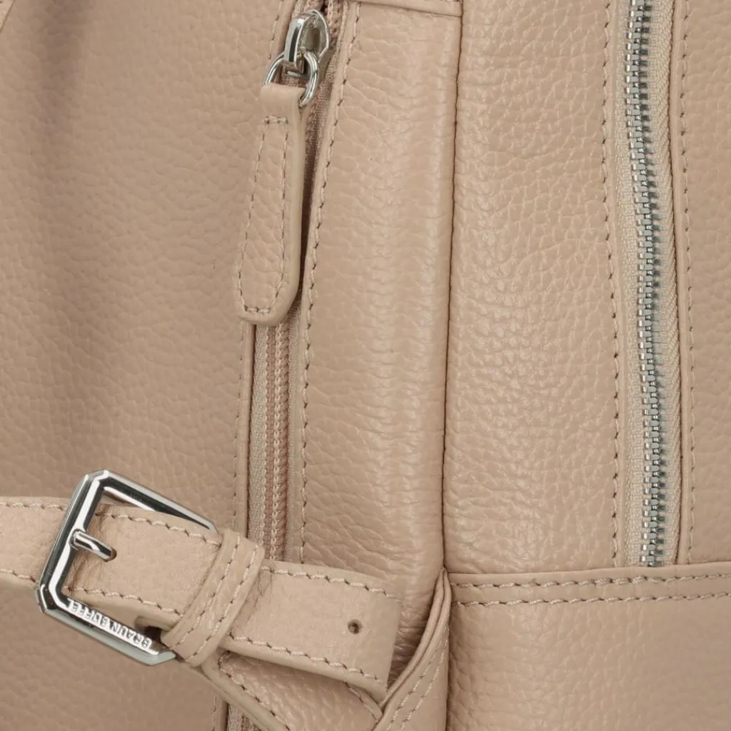 Braun Büffel Lederrucksäcke|City Rucksäcke<Hanna City Rucksack S Leder 31 cm creme