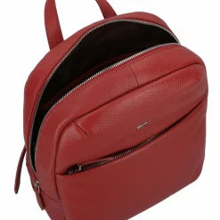 Braun Büffel Lederrucksäcke|City Rucksäcke<Hanna City Rucksack S Leder 31 cm rot