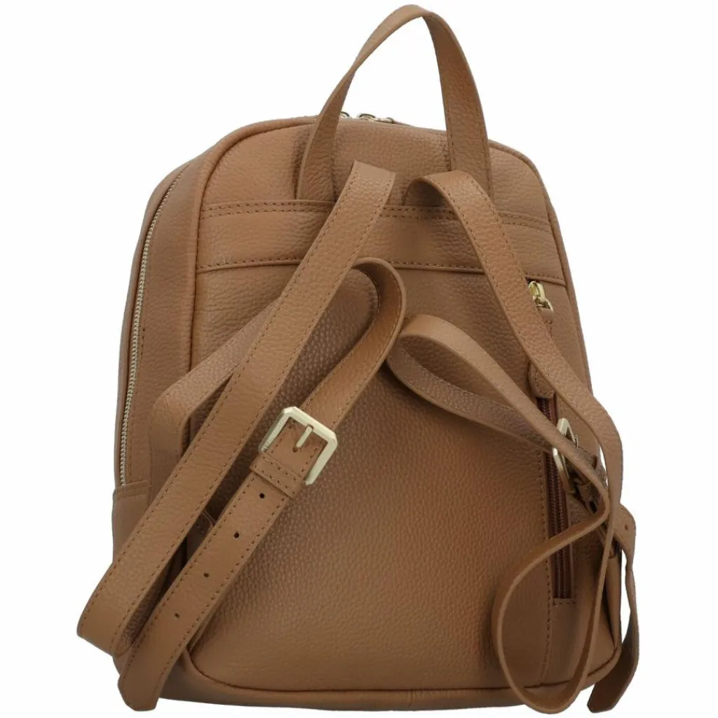 New Braun Büffel Hanna City Rucksack S Leder 31 cm cognac