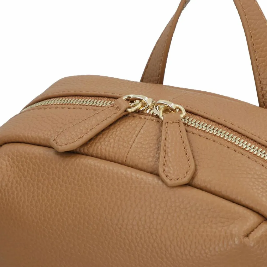 New Braun Büffel Hanna City Rucksack S Leder 31 cm cognac