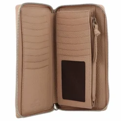 Braun Büffel Damengeldbörsen Querformat<Hanna Geldbörse RFID Schutz Leder 18.5 cm creme