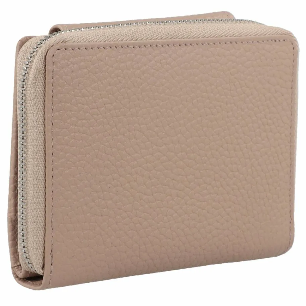 Braun Büffel Damengeldbörsen Querformat<Hanna Geldbörse RFID Schutz Leder 12 cm creme