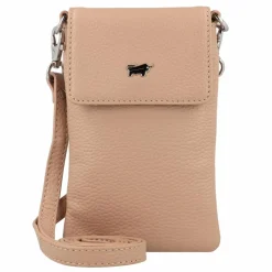 Braun Büffel Handytaschen<Hanna Handytasche Leder 11.5 cm creme
