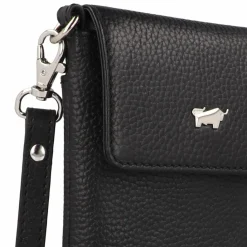 Braun Büffel Handytaschen<Hanna Handytasche Leder 11.5 cm schwarz