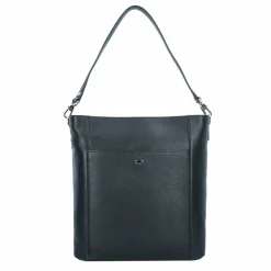 Braun Büffel Schultertaschen<Hanna Schultertasche Leder 34 cm Laptopfach schwarz
