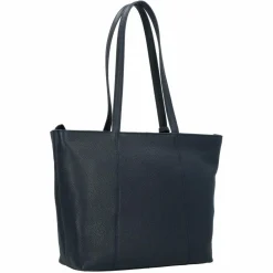 Braun Büffel Shopper|Schultertaschen<Hanna Shopper Tasche S Leder 38 cm navy