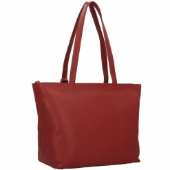 Online Braun Büffel Hanna Shopper Tasche Leder 43 cm rot