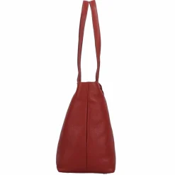 Online Braun Büffel Hanna Shopper Tasche Leder 43 cm rot