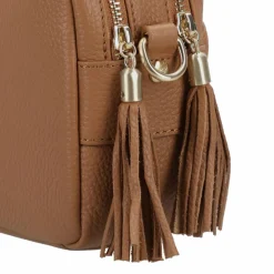 Braun Büffel Umhängetaschen<Hanna Umhängetasche Leder 23 cm cognac