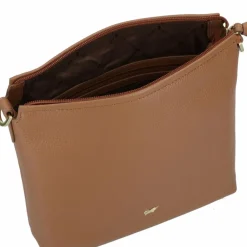 Braun Büffel Umhängetaschen<Hanna Umhängetasche M Leder 26 cm cognac