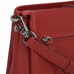 Braun Büffel Umhängetaschen<Hanna Umhängetasche Leder 23 cm rot
