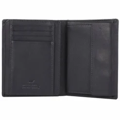 Braun Büffel Herrengeldbörsen Hochformat<Hannes Geldbörse RFID Schutz Leder 9.5 cm navy