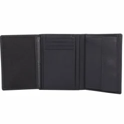 Braun Büffel Herrengeldbörsen Hochformat<Hannes Geldbörse RFID Schutz Leder 9.5 cm navy