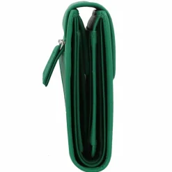 Braun Büffel Damengeldbörsen Querformat<Joy Geldbörse RFID Schutz Leder 12 cm fern green