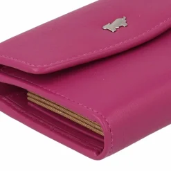 Braun Büffel Damengeldbörsen Querformat<Joy Geldbörse RFID Schutz Leder 10.5 cm purple plum